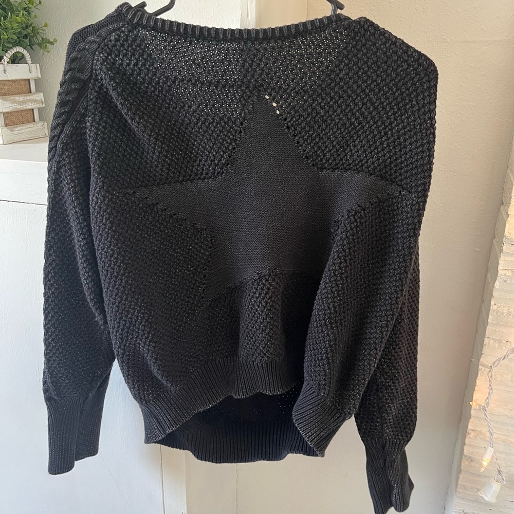 Black sweater